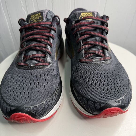 Brooks Adrenaline GTS 18 Men's black Running Sneakers size 10 - Picture 3 of 13